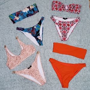 NWOT! 24 PIECES! Missguided bikini bundle